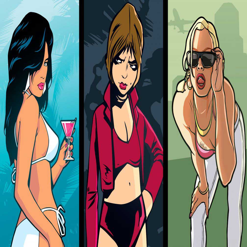 Grand Theft Auto The Trilogy - The Definitive Edition cover art